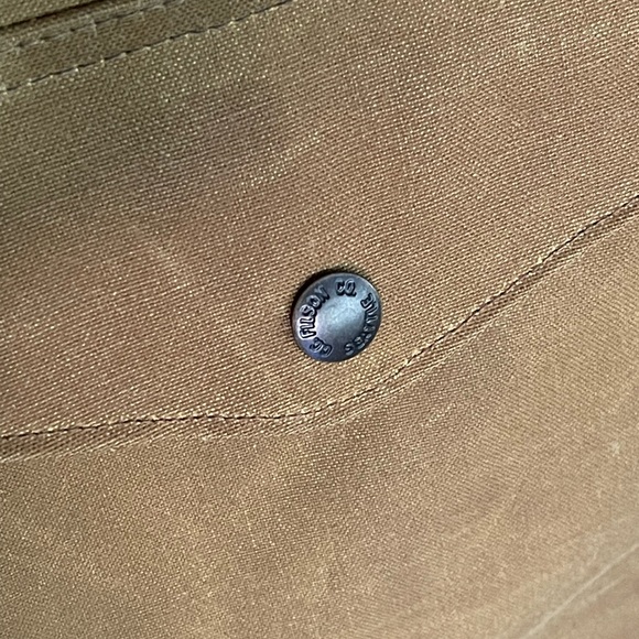 Filson Tin Cloth Work Jacket - Dark tan - Picture 3 of 8